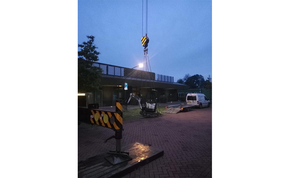 Bomen verplaatsen Heliomare in Heemskerk